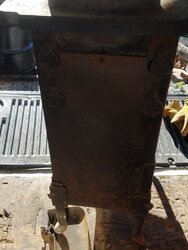 Old quick meal stove