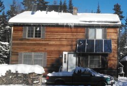 Snow on panels - A picture is worth 1000 words