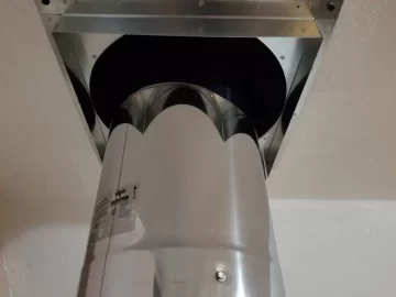 [Hearth.com] Chimney ceiling box open to outside