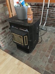 Jamestown stove in friend’s house