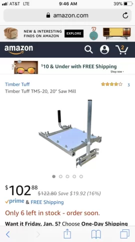 [Hearth.com] Chainsaw Mill
