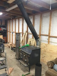 Timberline Wood Stove install question