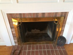 Wood stove inside fireplace?