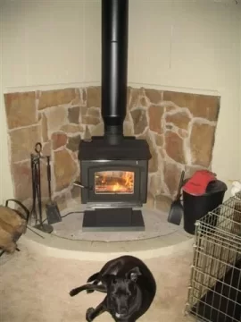 [Hearth.com] Awww..The heat feels good..