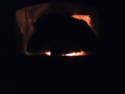 I like burning BIG CHUNKS of wood like this.  How about you?...