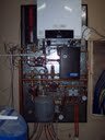 where to tee in to existing lpg boiler