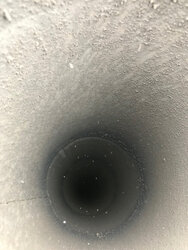 Before & after chimney cleaning pictures