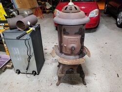P&B wood stove
