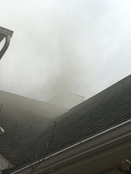 Tons of smoke upon startup after a long low burn