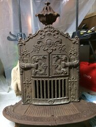 Trying to identify an antique Frankin style stove