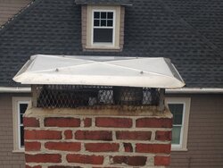 Should the end of my chimney liner look like this?