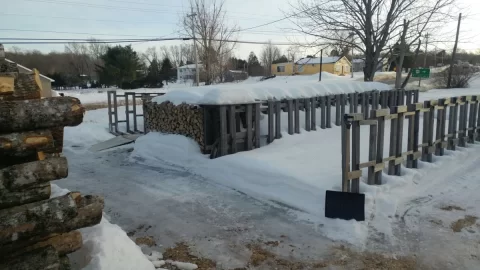 [Hearth.com] Beautiful Day for Messing with the Wood  :-)
