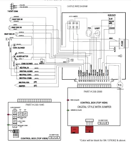 QF Castile: Auger Keeps Turning After Call Light is Off ... pellet stove parts diagram 