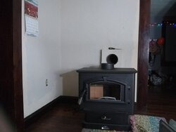 New install of wood stove