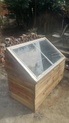 Solar Kiln for smoking wood