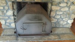 Pyramid wood stove