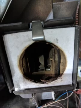 [Hearth.com] Enviro Milan wont stay lit - Burn pot full of pellets