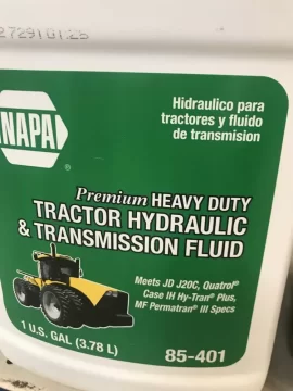 [Hearth.com] What hydraulic fluid  has to be added to original fluid of TSC County Line 22
