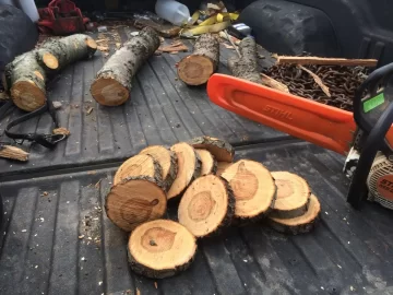 [Hearth.com] Done a little splitting today...