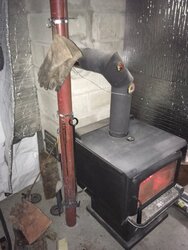 Wood stove backdrafting all of a sudden