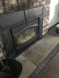 Extending the hearth extension