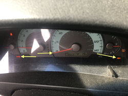While driving Toyota Camry Speedometer goes to zero & brake lite & ABS lite both light up?