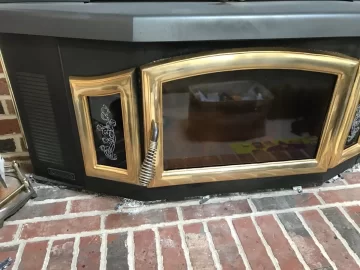 How Do I Seal Gap Under Wood Fireplace Insert Hearth Com Forums Home