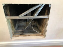 Gas Insert - Building Out from firebox