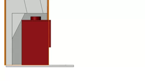 [Hearth.com] New Wood Stove Fireplace Installation