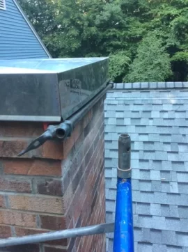 [Hearth.com] How do I work on the top of this chimney?