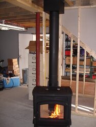 Heating Super Insulated home from basement