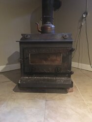 All nighter wood stove