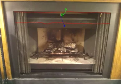 [Hearth.com] Ideas to extend damper handle behind new glass doors?