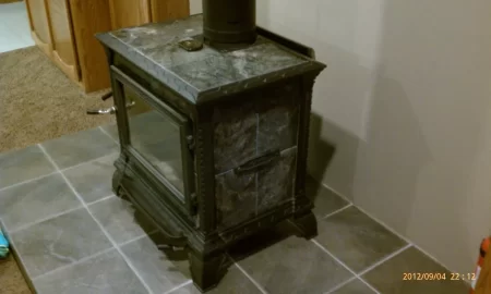 [Hearth.com] New Hearthstone Soapstone Heritage - is this white line normal?