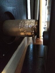 Flex pipe for Pellet Stove (new stove height difference)