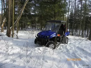 [Hearth.com] Rhino getting ready to winch.