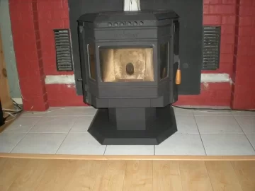 [Hearth.com] just got the whitfield installed today....pics before and atfer...more pics with unknown sensor....