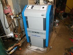 Atmos boiler installation