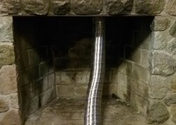 Need advice regarding hooking up my Harman P61 to flexible chimney liner.