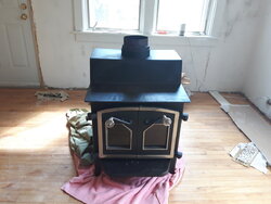 Recommendations for sheet metal heat shield & hearth for a Fisher Grandma
