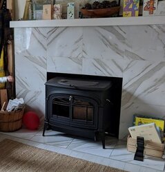 Redesigning my wood stove alcove