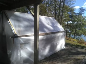 Solar kiln for hardwoods