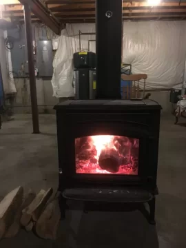 Jotul F55 — Where does the heat go?