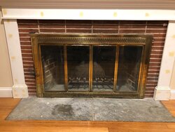 1950's fireplace operating questions