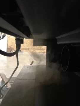 [Hearth.com] Backdrafting secondary system, chimney drafting normally