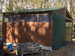 Portable Wood Shed by House??? 1-2 Cord