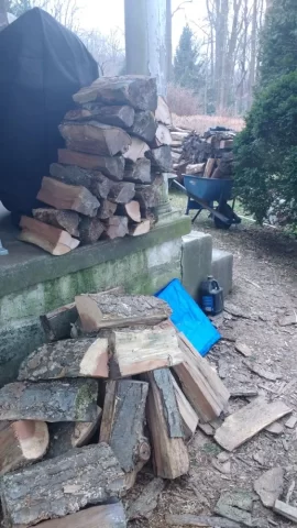 [Hearth.com] Chunk of birch, stove refurb