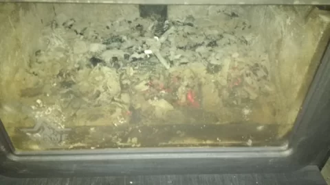 [Hearth.com] Chunk of birch, stove refurb