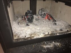 Whats in your stove after an overnight burn