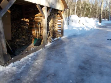 [Hearth.com] Cold weather needed to haul wood